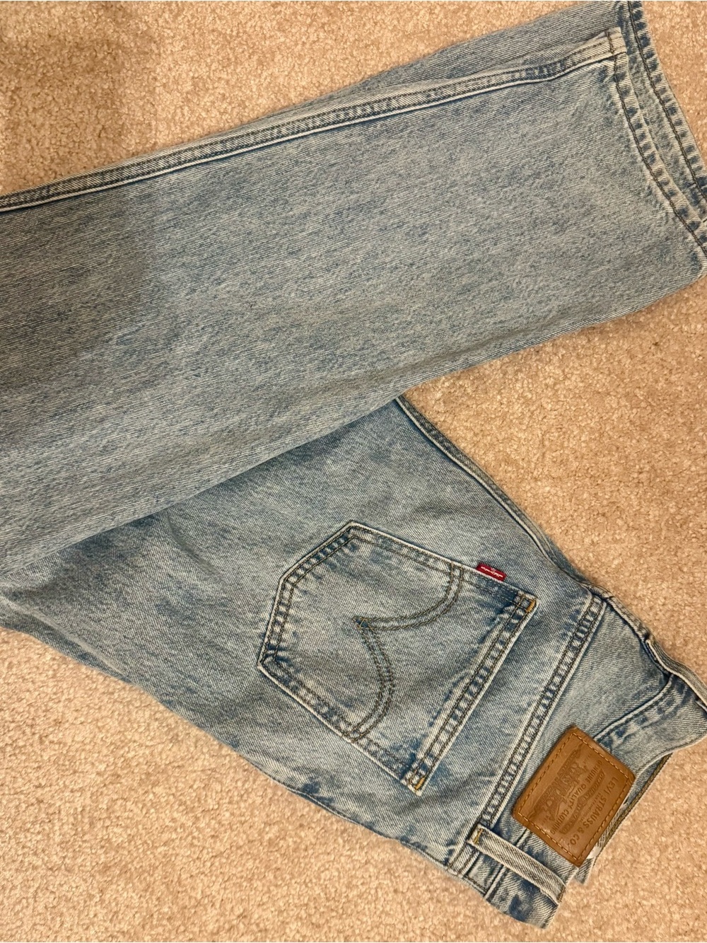 Levi's Dad Jean - Light Blue Women's Straight Leg Jeans